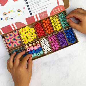 COTTON TWIST | DIY Armbandjes maken| Regenboog & Bloem - Le CirQue Conceptstore