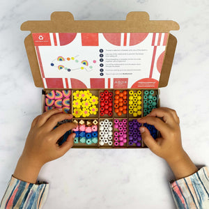 COTTON TWIST | DIY Armbandjes maken| Regenboog & Bloem - Le CirQue Conceptstore