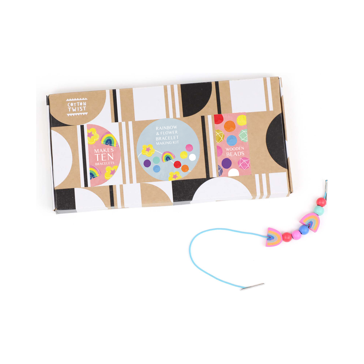 COTTON TWIST | DIY Armbandjes maken| Regenboog & Bloem - Le CirQue Conceptstore