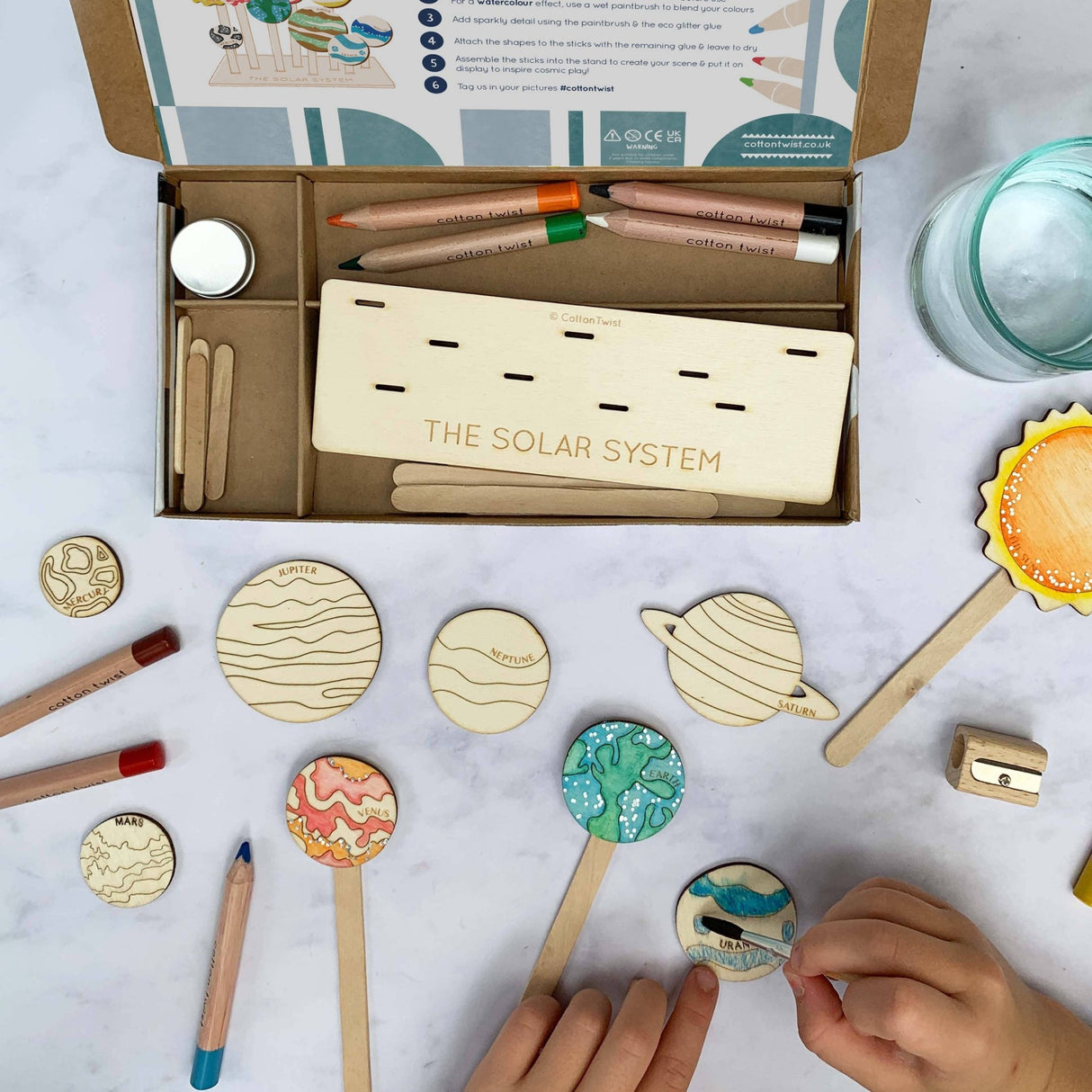 COTTON TWIST | DIY | Zonnenstelsel - Le CirQue Conceptstore