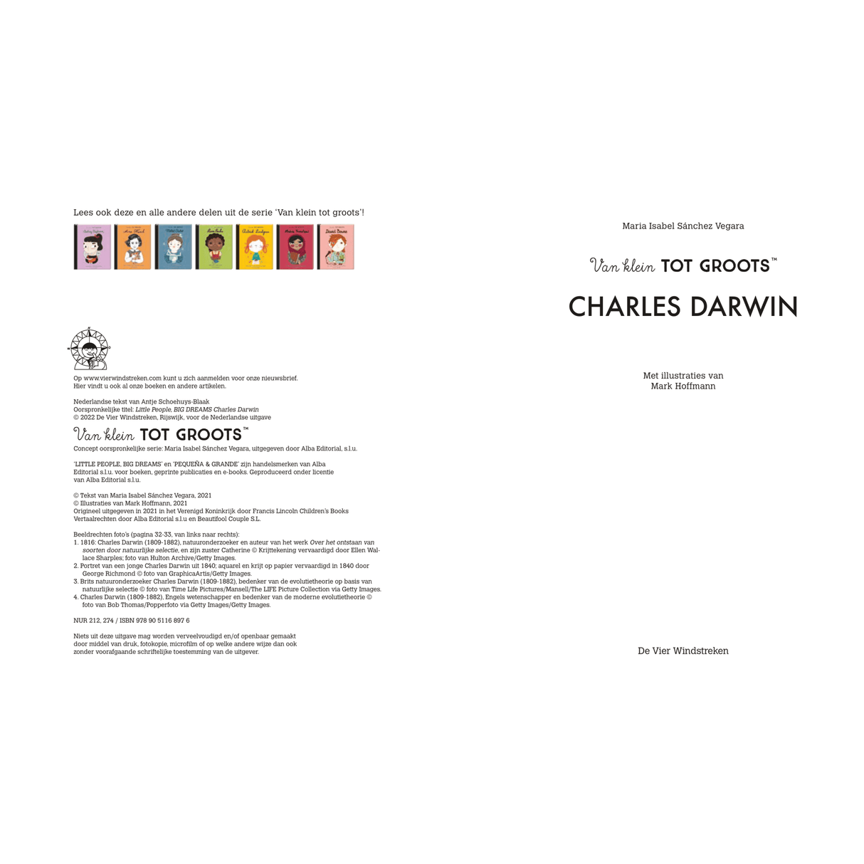 DE 4 WINDSTREKEN | Van Klein tot Groots | Charles Darwin 6+ - Le CirQue Conceptstore