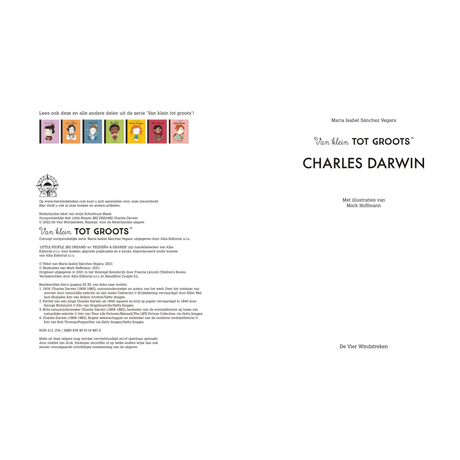 DE 4 WINDSTREKEN | Van Klein tot Groots | Charles Darwin 6+ - Le CirQue Conceptstore
