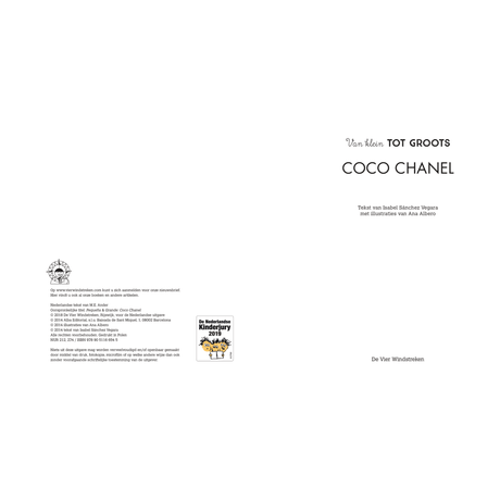 DE 4 WINDSTREKEN | Van Klein tot Groots | Coco Chanel 6+ - Le CirQue Conceptstore