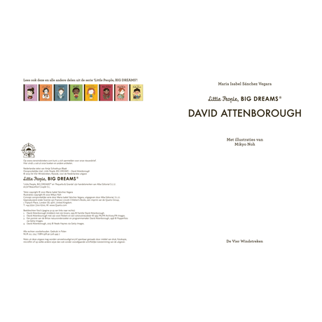 DE 4 WINDSTREKEN | Van Klein tot Groots | David Attenborough 6+ - Le CirQue Conceptstore