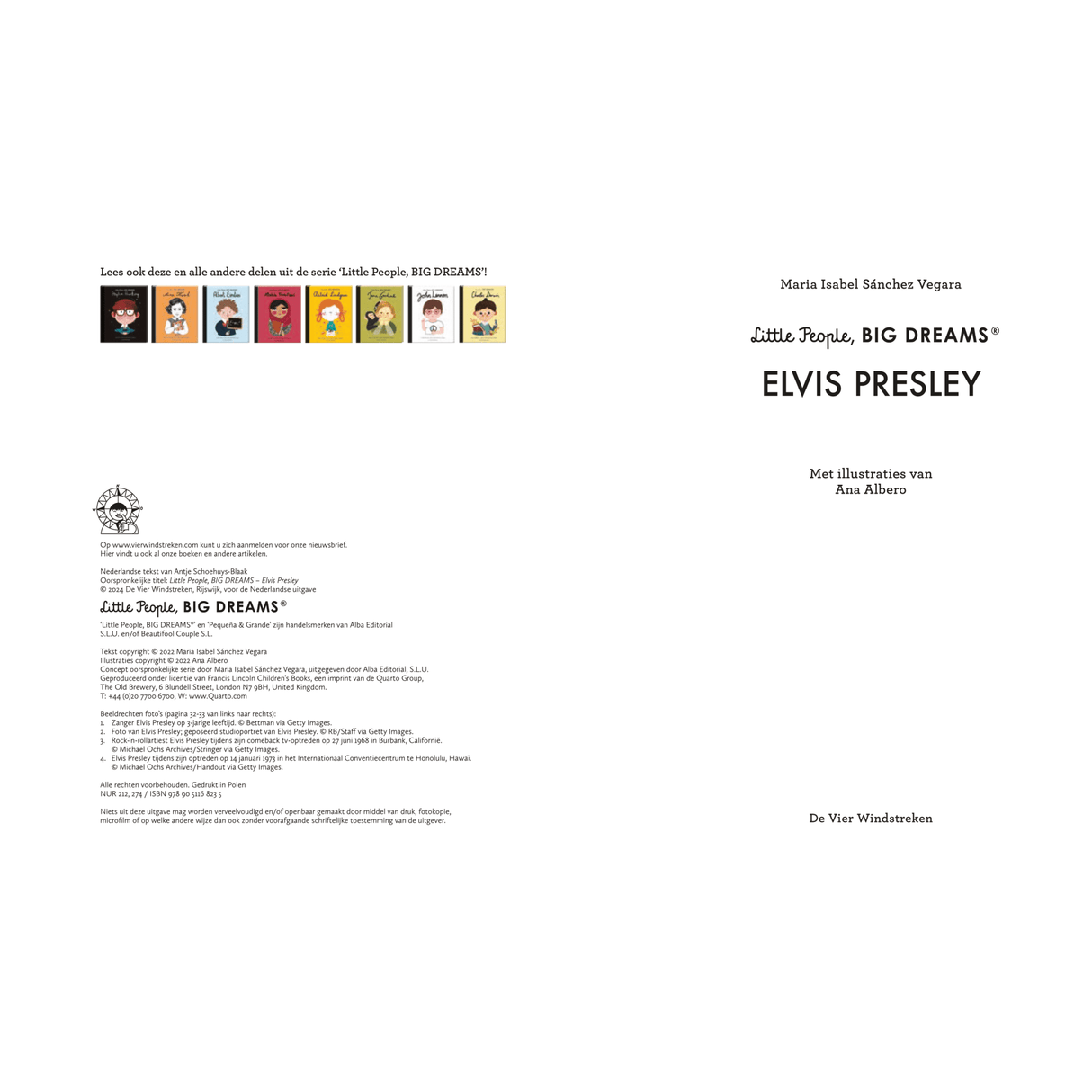 DE 4 WINDSTREKEN | Van Klein tot Groots | Elvis Presley 6+ - Le CirQue Conceptstore