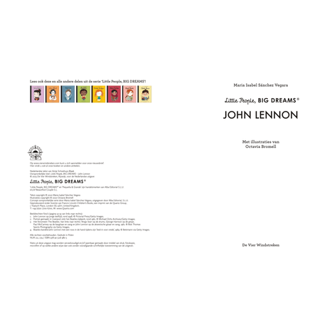 DE 4 WINDSTREKEN | Van Klein tot Groots | John Lennon 6+ - Le CirQue Conceptstore