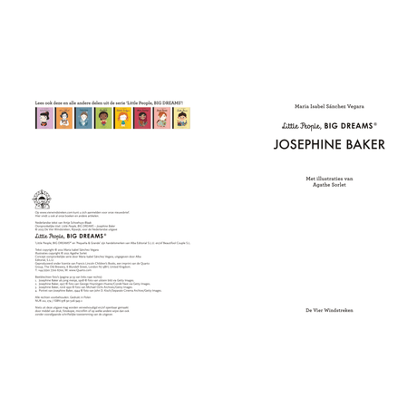 DE 4 WINDSTREKEN | Van Klein tot Groots | Josephine Baker 6+ - Le CirQue Conceptstore