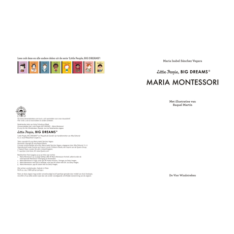 DE 4 WINDSTREKEN | Van Klein tot Groots | Maria Montessori 6+ - Le CirQue Conceptstore