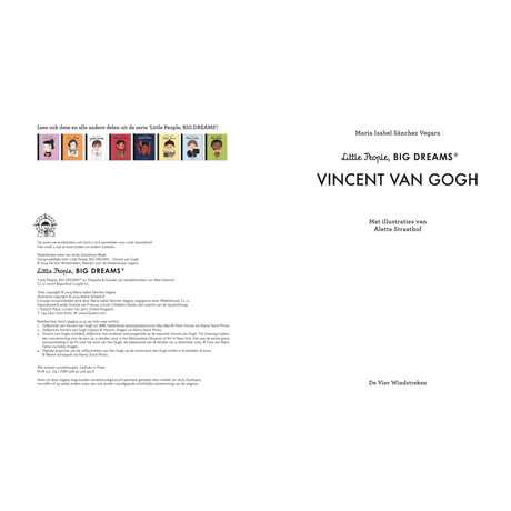 DE 4 WINDSTREKEN | Van Klein tot Groots | Vincent Van Gogh 6+ - Le CirQue Conceptstore