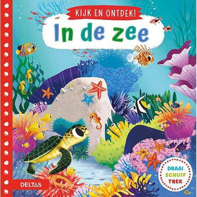 DELTAS - Draai&Schuif Boekje -  In de Zee 1+ - Le CirQue Kidsconceptstore 