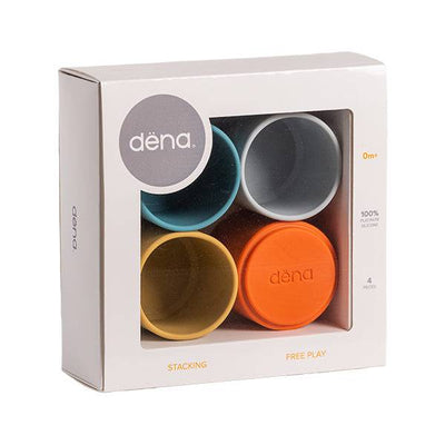 DENA - Multifunctional Stacking Cups Nature 0+ - Le CirQue Kidsconceptstore 
