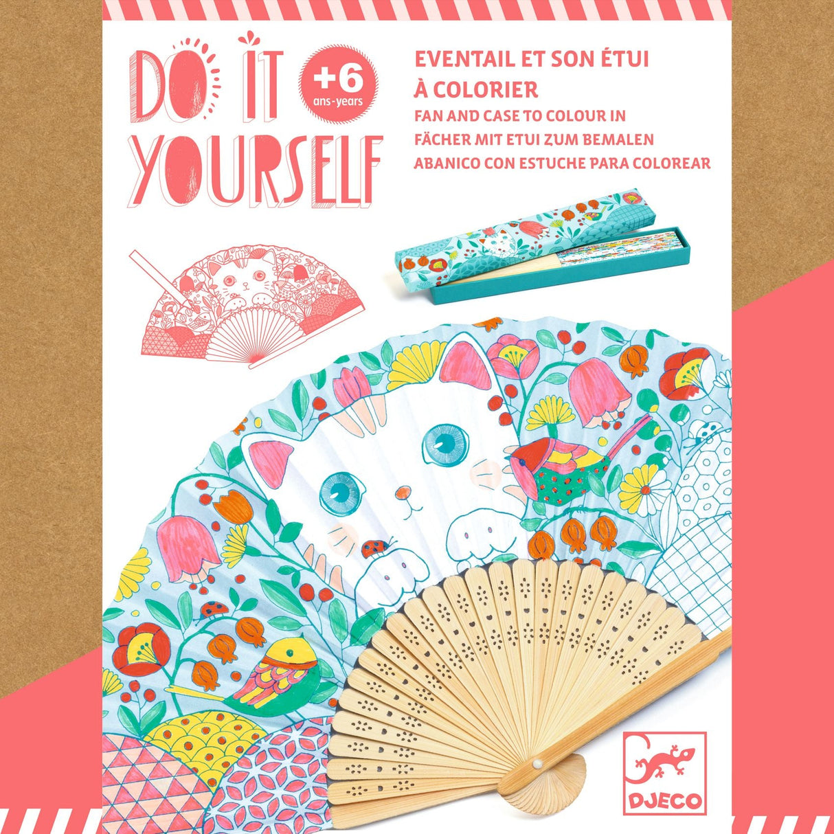 DJECO | DIY Fan | Koneko 6+ - Le CirQue Conceptstore