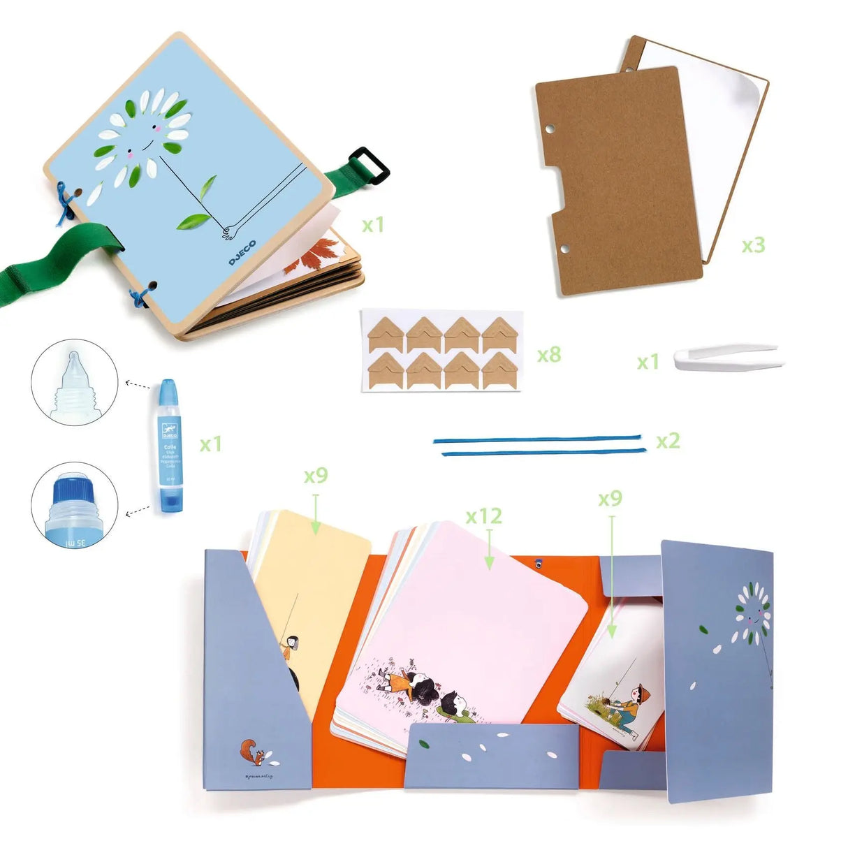 DJECO | DIY Plant press | Nature 5+ - Le CirQue Conceptstore