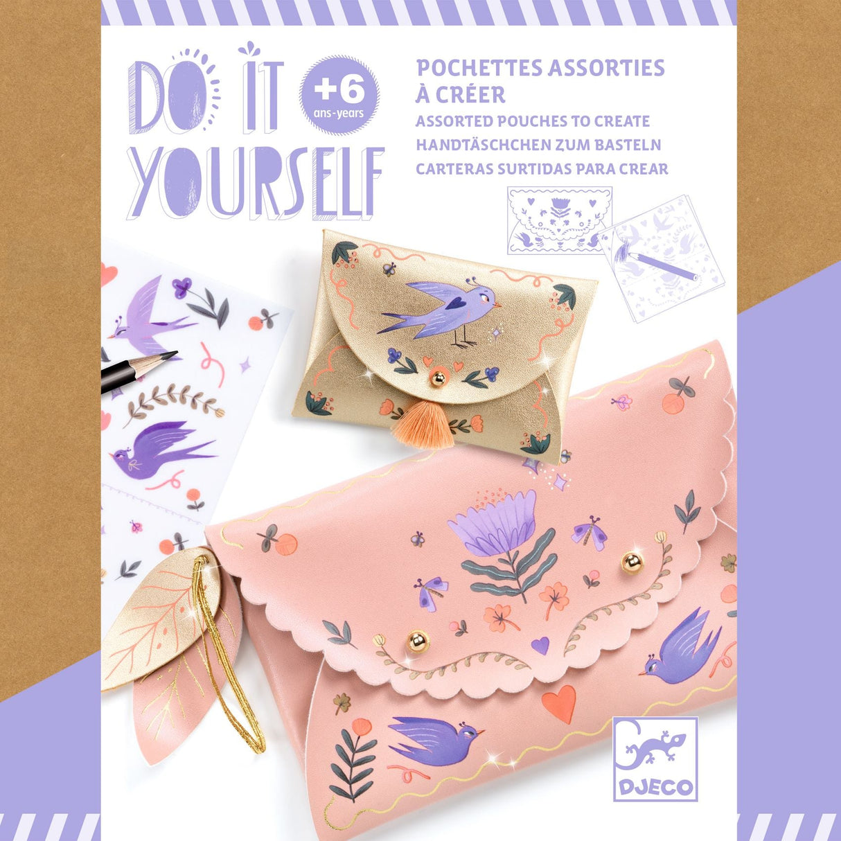 DJECO | DIY Pouches | Sweet Fashion 6+ - Le CirQue Conceptstore