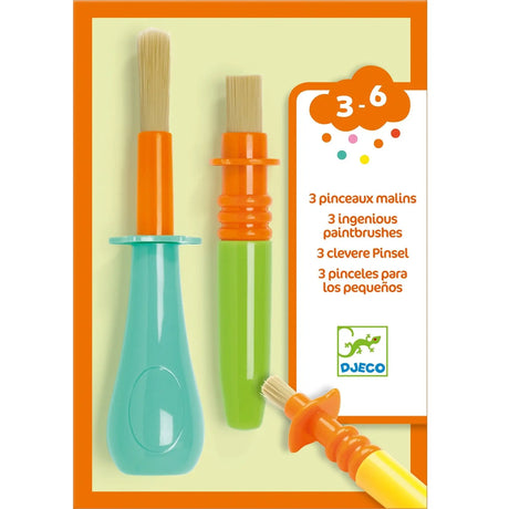 DJECO | Eerste Verfborstels 3+ - Le CirQue Conceptstore