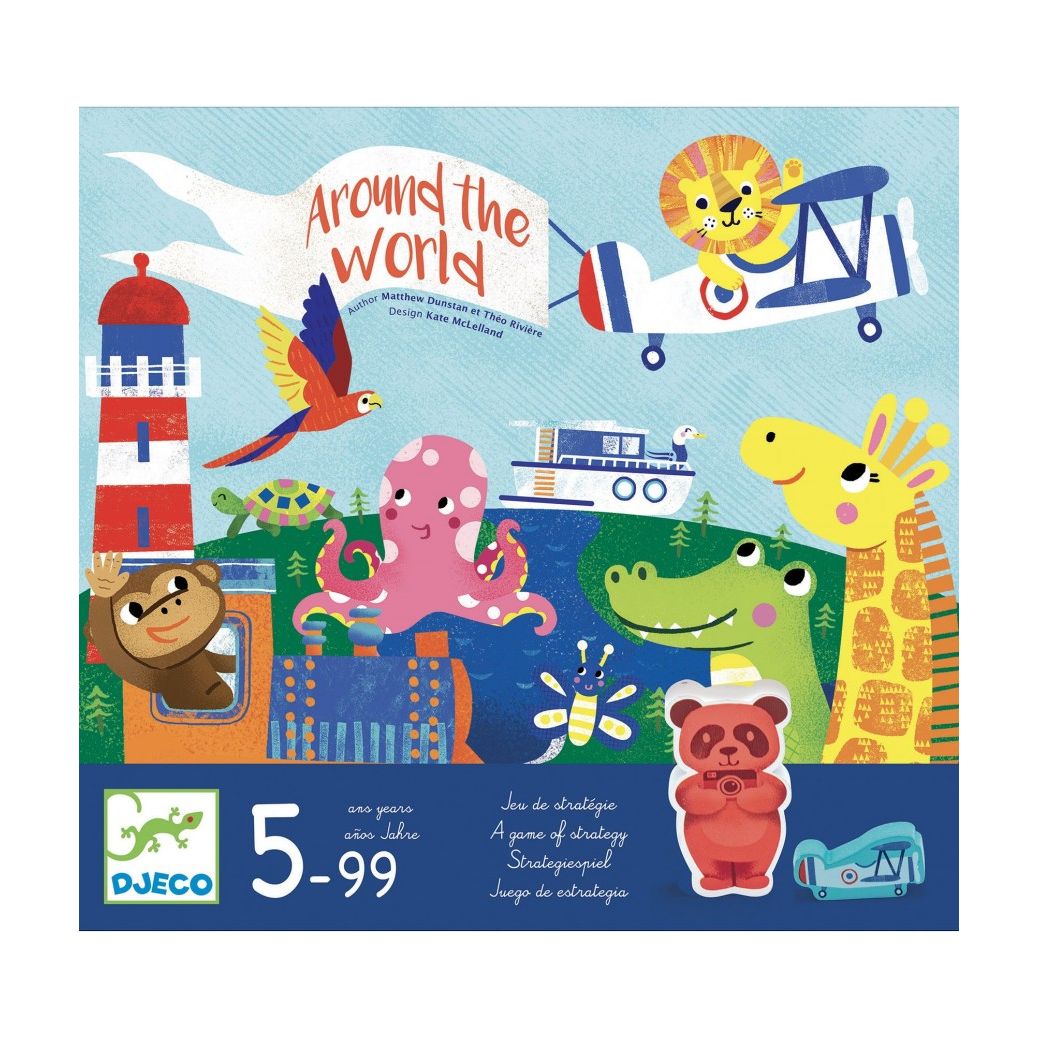 DJECO - Gezelschapsspel "Around The World" 6+ - Le CirQue Conceptstore