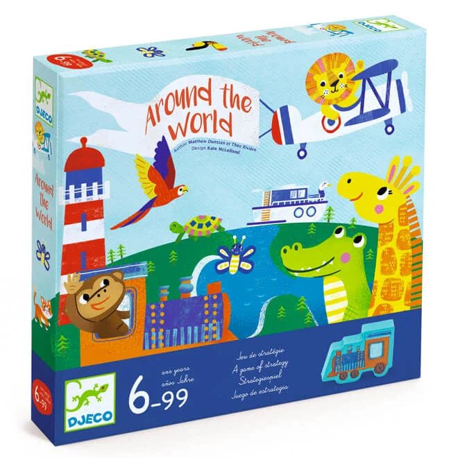 DJECO - Gezelschapsspel "Around The World" 6+ - Le CirQue Conceptstore