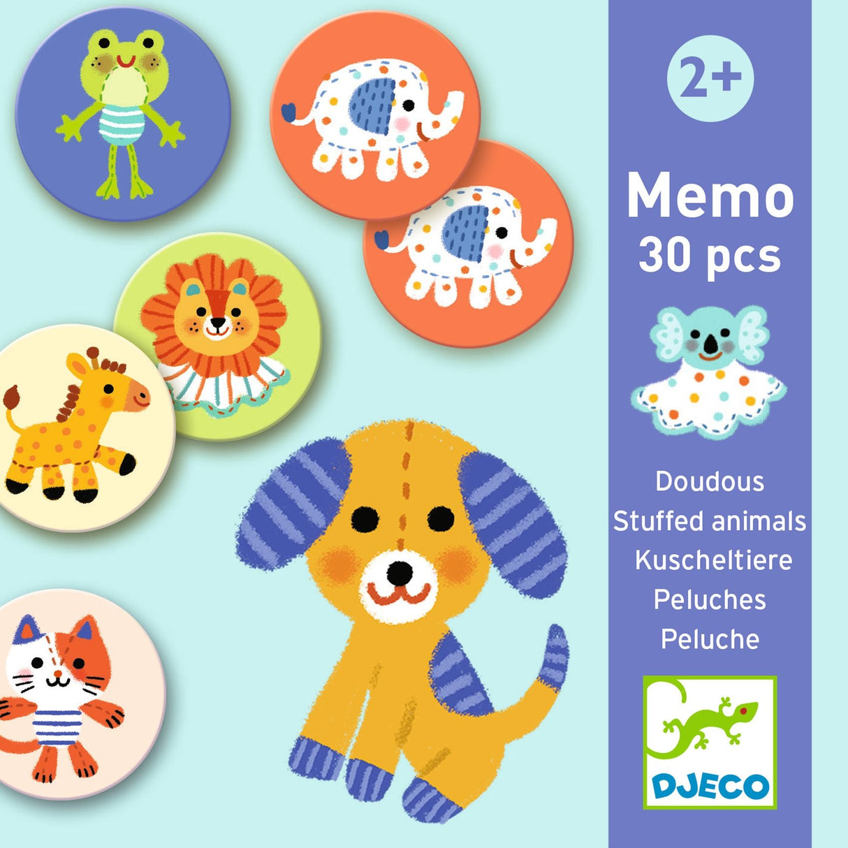 DJECO | Gezelschapsspel | Doudous 2+ - Le CirQue Conceptstore