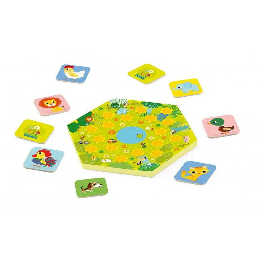 DJECO | Gezelschapsspel | Memo Meuuuh 3+ - Le CirQue Conceptstore