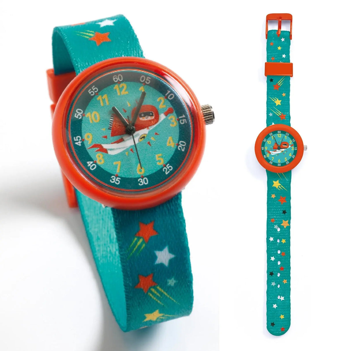 DJECO - Horloge " Superhero " 6+ - Le CirQue Conceptstore