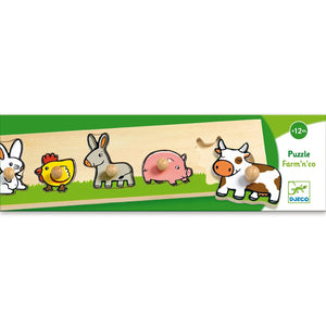 DJECO | Inlegpuzzel | Farm'n'co 12m+ - Le CirQue Conceptstore