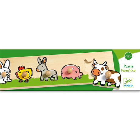 DJECO | Inlegpuzzel | Farm'n'co 12m+ - Le CirQue Conceptstore