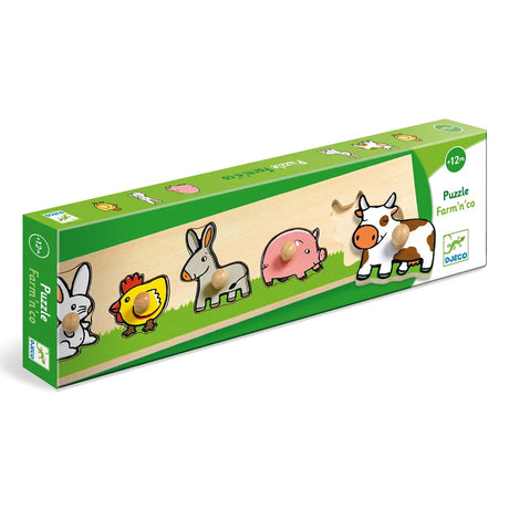 DJECO | Inlegpuzzel | Farm'n'co 12m+ - Le CirQue Conceptstore