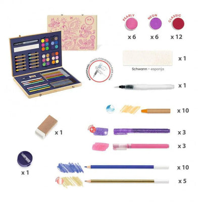 DJECO - Sparkling Box of Colours - Le CirQue Kidsconceptstore 
