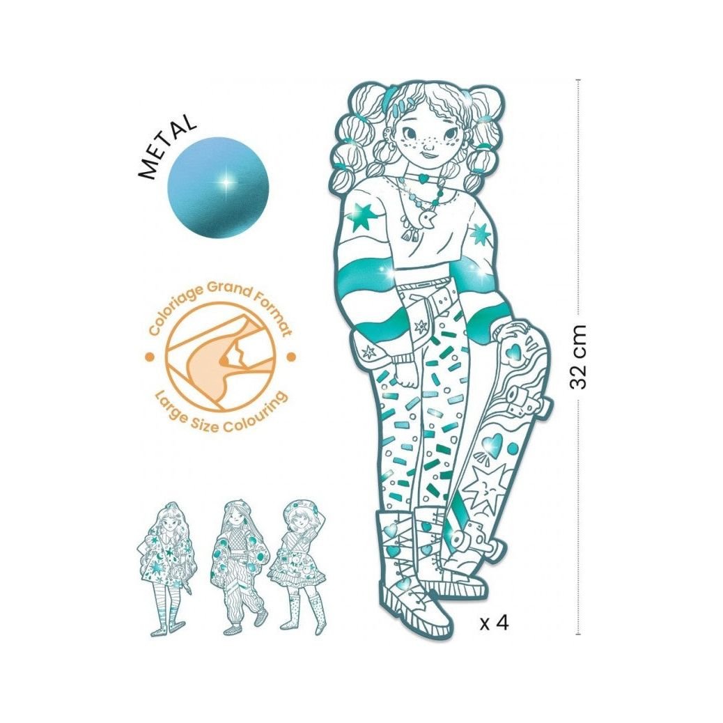 DJECO | Kleurplaten | Angéle&Friends 6+ - Le CirQue Conceptstore