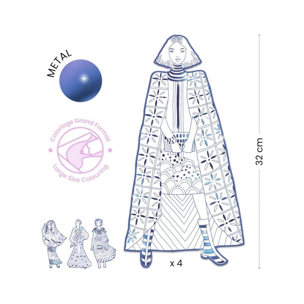 DJECO | Kleurplaten | Laura&Friends 6+ - Le CirQue Conceptstore