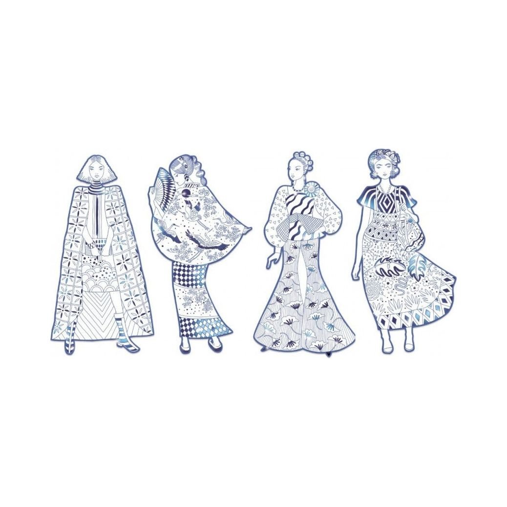 DJECO | Kleurplaten | Laura&Friends 6+ - Le CirQue Conceptstore