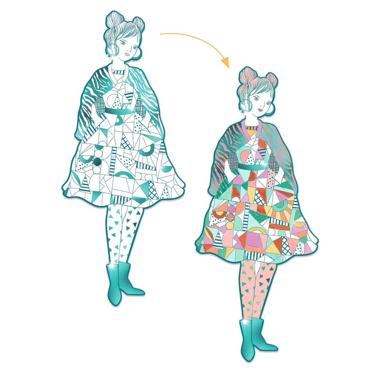 DJECO | Kleurplaten | Rebekka&Friends 6+ - Le CirQue Conceptstore