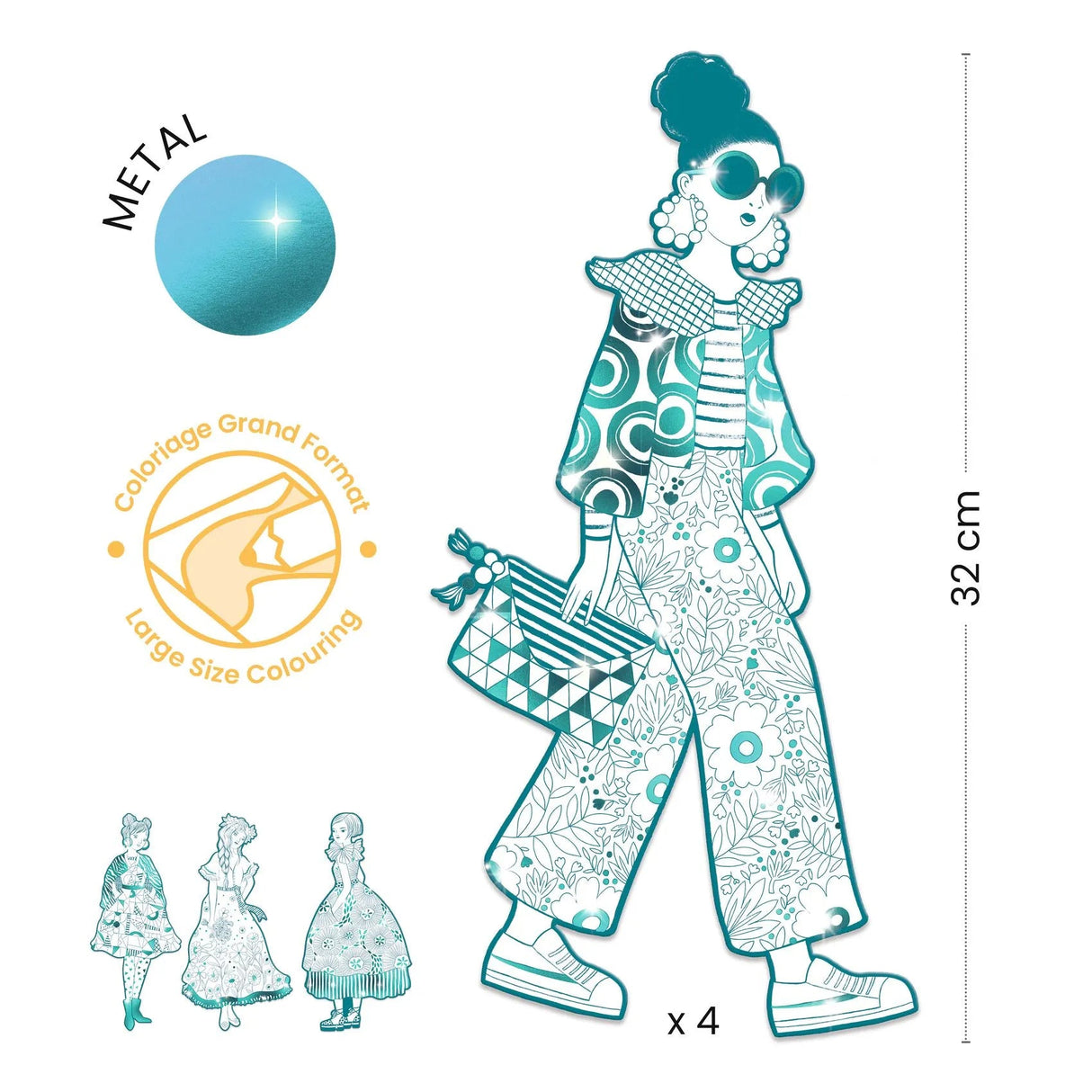 DJECO | Kleurplaten | Rebekka&Friends 6+ - Le CirQue Conceptstore
