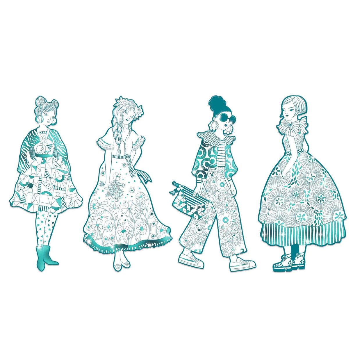 DJECO | Kleurplaten | Rebekka&Friends 6+ - Le CirQue Conceptstore