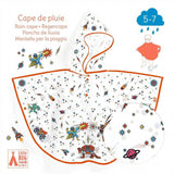 DJECO - Kleurrijke Regencape "Hero" 5 - 7j - Le CirQue Conceptstore