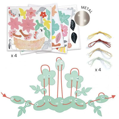 DJECO - DIY Bloemenkrans Pink 6+ - Le CirQue Kidsconceptstore 