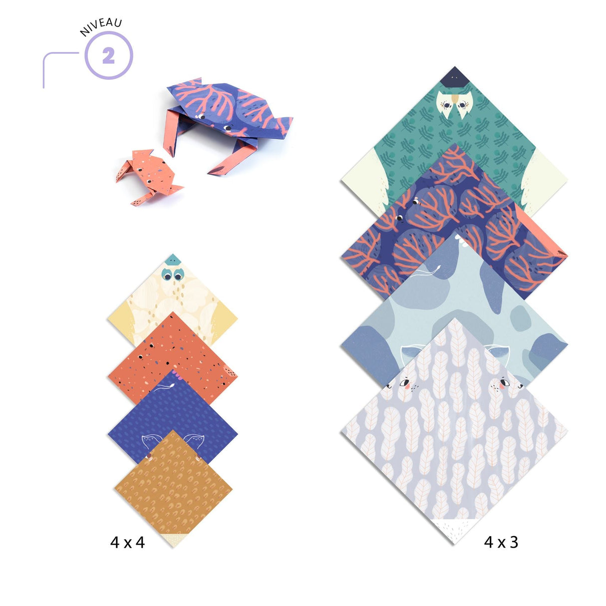 DJECO | Knutselen | Origami | Family 6+ - Le CirQue Conceptstore