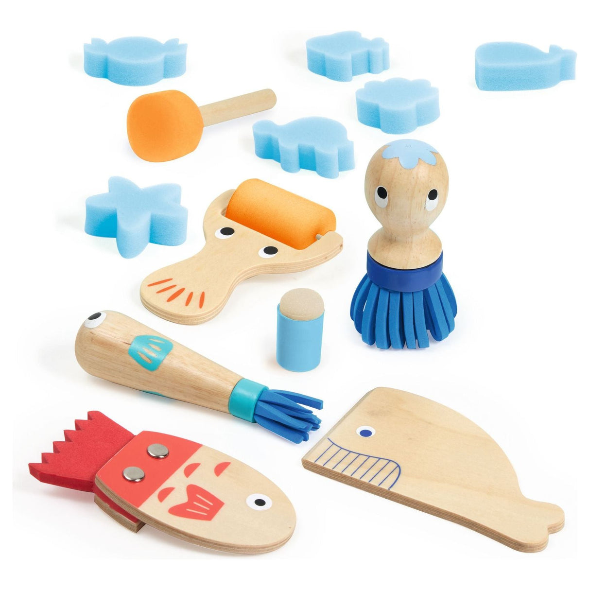 DJECO | Knutselen | Unique Tools For Painting 3+ - Le CirQue Conceptstore