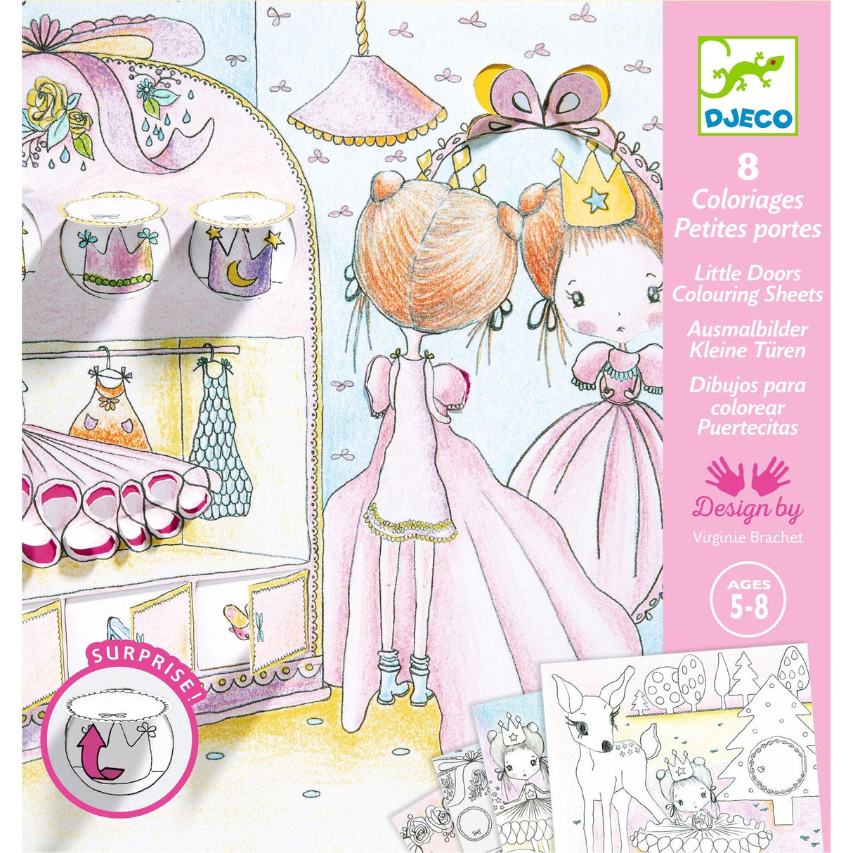 DJECO | Magische Kleurplaten | Pupi 5+ - Le CirQue Conceptstore