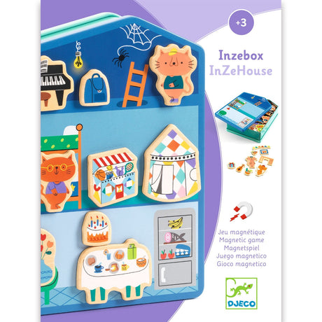 DJECO | Magnetische Inzetbox | Huis 3+ - Le CirQue Conceptstore