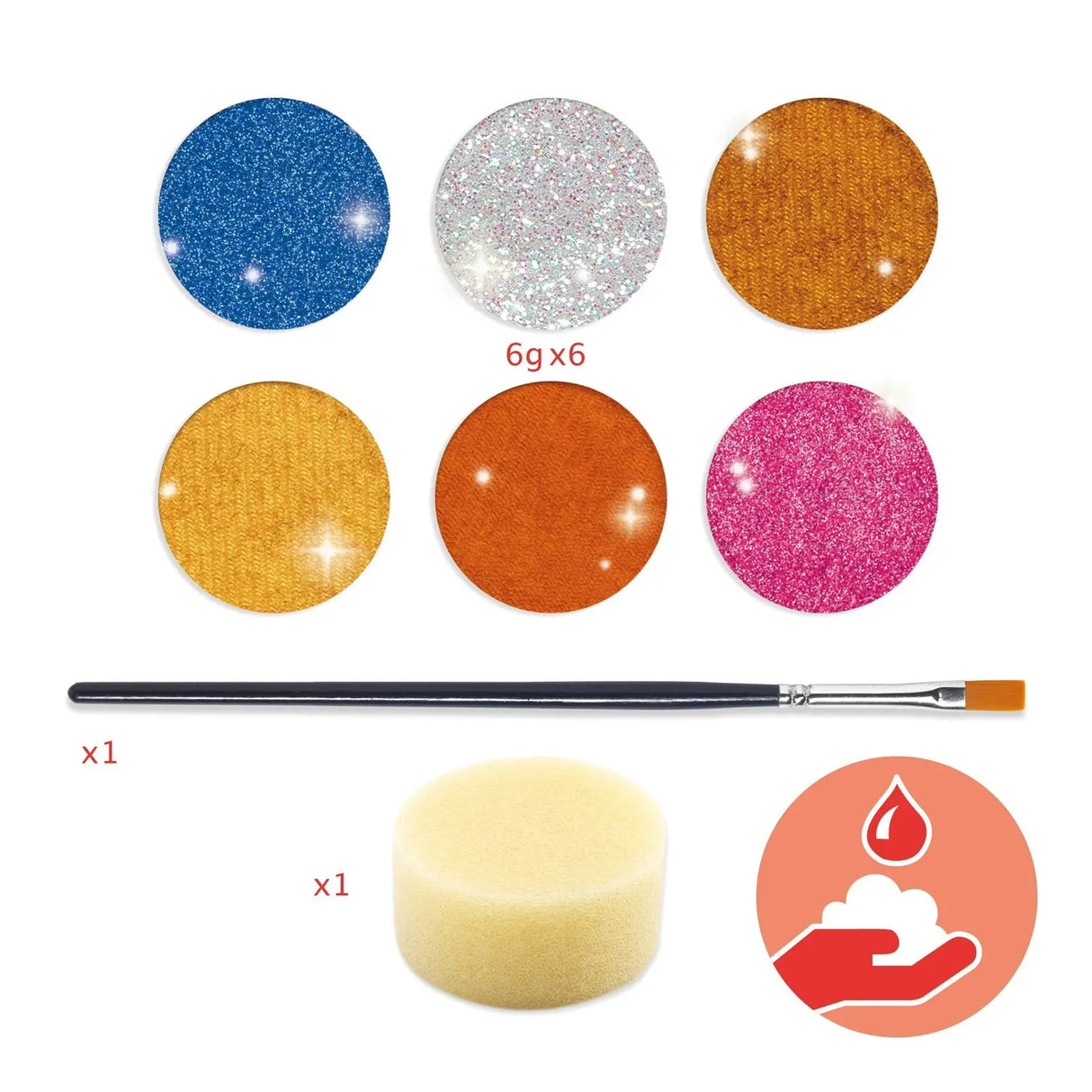 DJECO | Make - Up | Metallic 3+ - Le CirQue Conceptstore