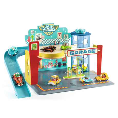 DJECO | Metal Crazy Motors | Crazy Garage 3+ - Le CirQue Conceptstore