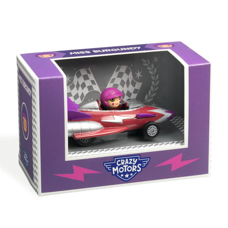 DJECO | Metal Crazy Motors | Miss Burgundy 3+ - Le CirQue Conceptstore
