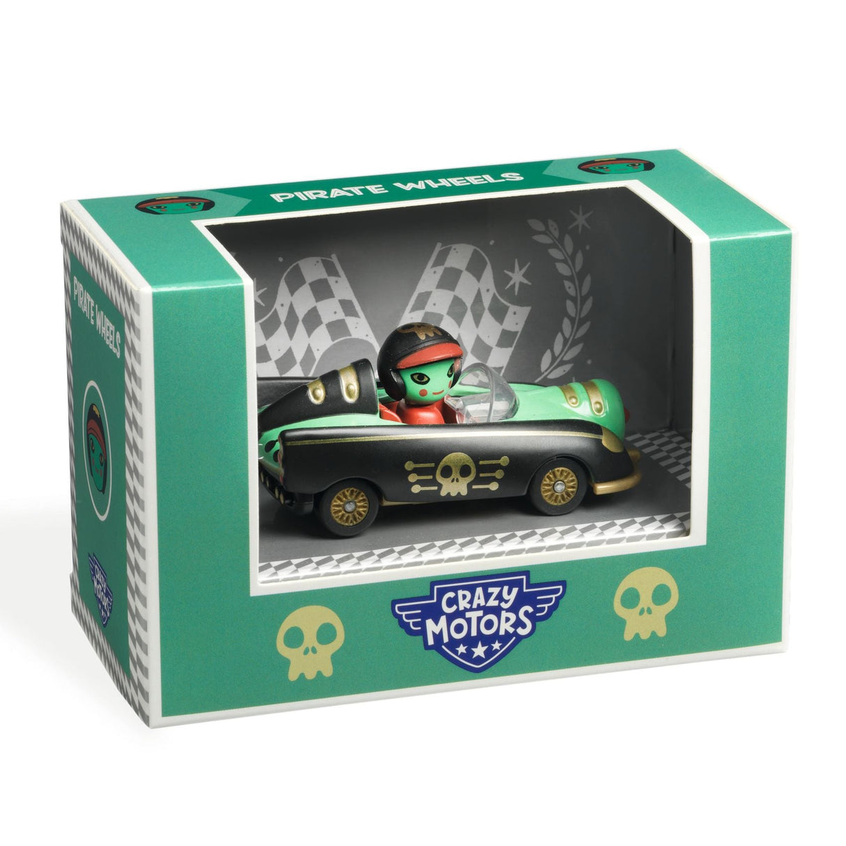 DJECO | Metal Crazy Motors | Pirate Wheels 3+ - Le CirQue Conceptstore