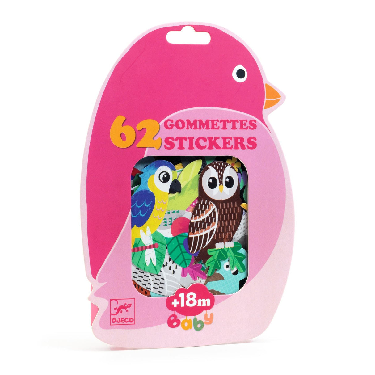 DJECO - Mijn Eerste Stickers "Vogels" 18m+ - Le CirQue Conceptstore