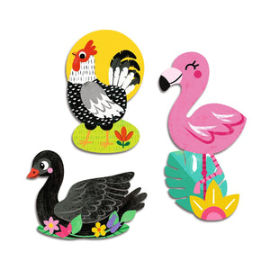 DJECO - Mijn Eerste Stickers "Vogels" 18m+ - Le CirQue Conceptstore