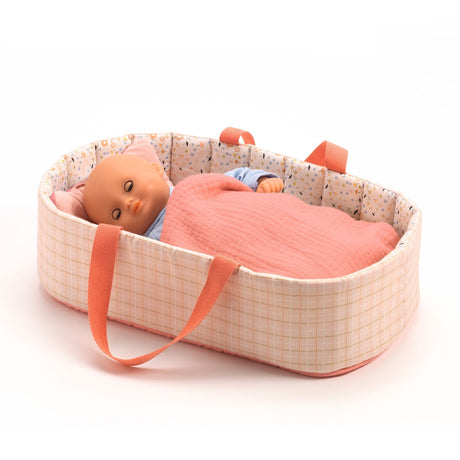 DJECO | Poppen | Draagmandje Pink Lines 18m+ - Le CirQue Conceptstore