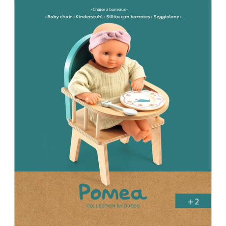DJECO | Poppen| Eetstoeltje (Excl Pop) 2+ - Le CirQue Conceptstore