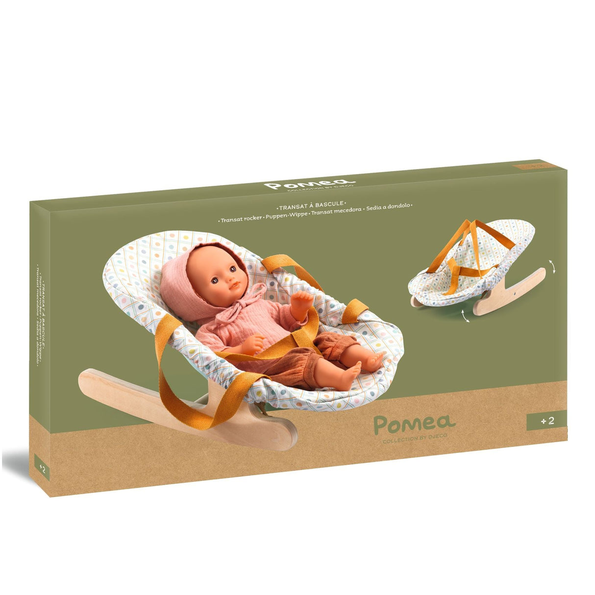 DJECO | Poppen | Schommelstoel 2+ - Le CirQue Conceptstore