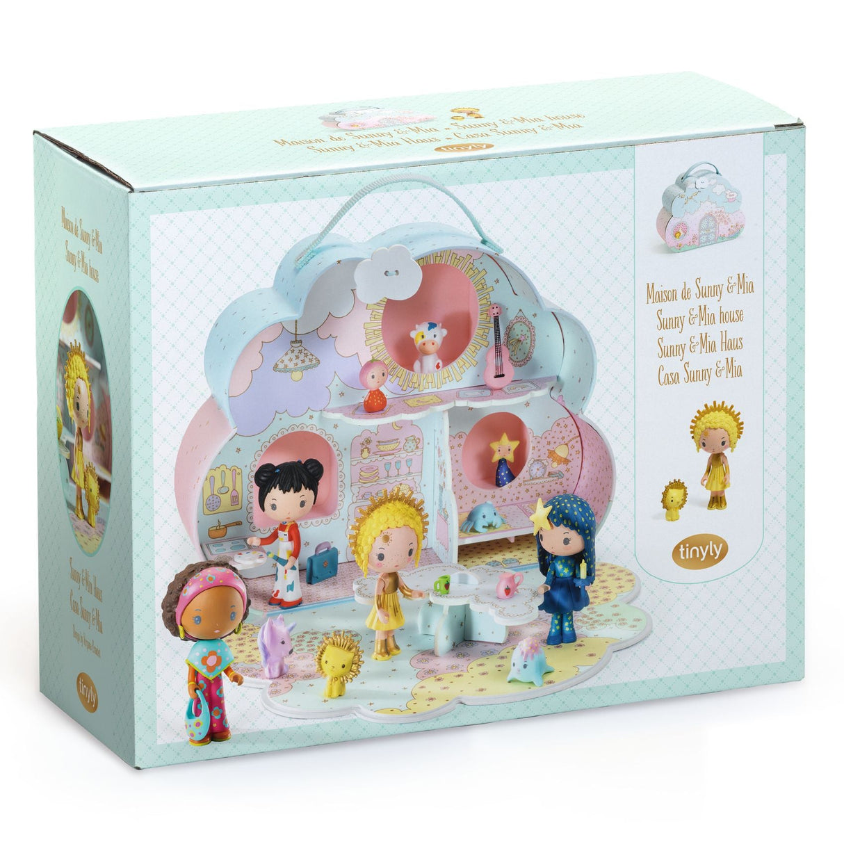 DJECO | Poppenhuis Tinyly | Sunny&Mia 4+ - Le CirQue Conceptstore